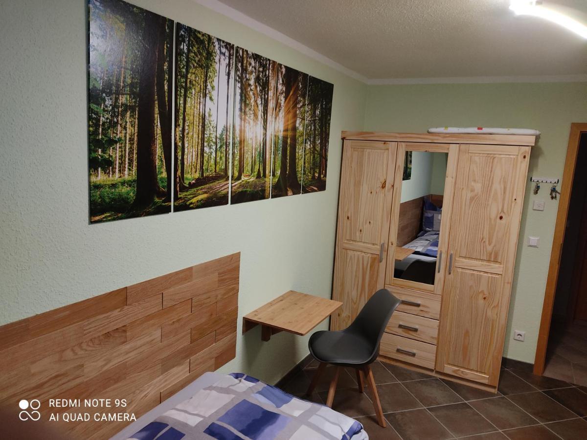 Grosszuegige Ferienwohnung Am Waldesrand Im Seenland Lauta 外观 照片